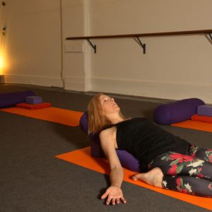 Yin Yoga Class to Relieve Tension in the Neck Shoulders and Lower Back
